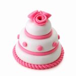 DIY Polymer Clay Wedding Cake Pattern 6