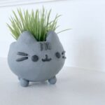 DIY Pusheen Planter Pot 1
