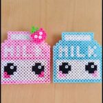 Kawaii Milk Perler Bead Crafting Tutorial 2