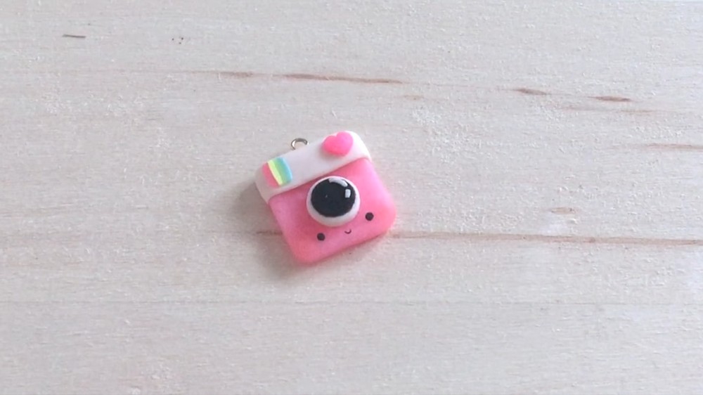 Mini Instagram Charm - Polymer Clay Tutorial 2