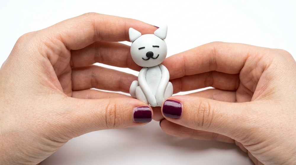 DIY Polymer Clay The Cat Pattern 5