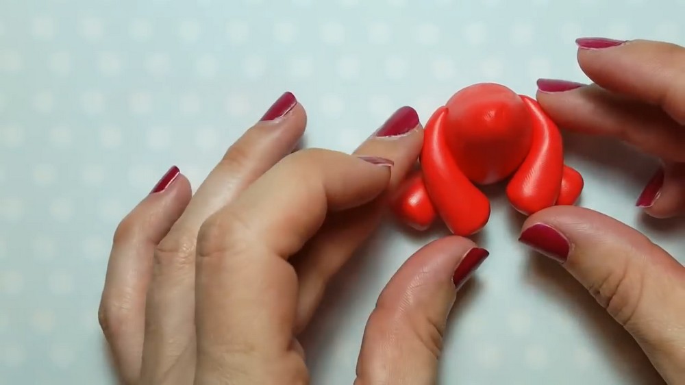 DIY Polymer Clay Santa Claus 4