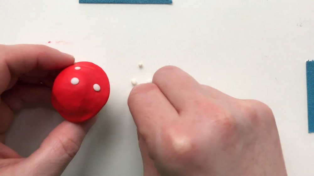 DIY Polymer Clay Mushroom Pattern 5