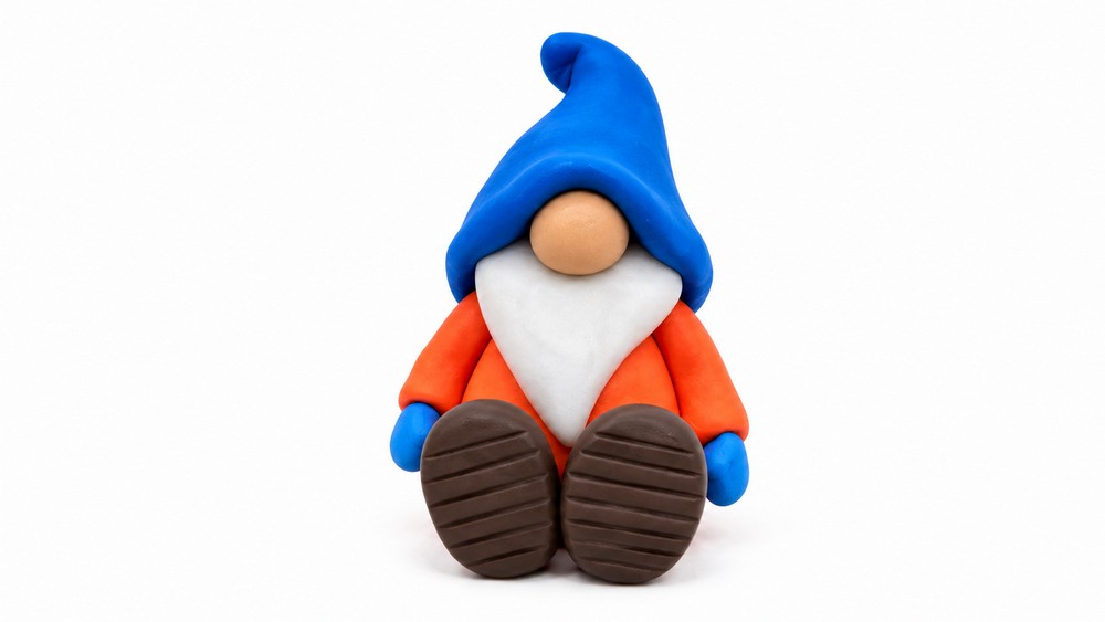 DIY Polymer Clay Christmas Gnome Pattern 6