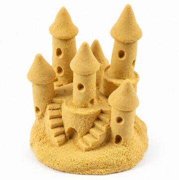 DIY Polymer Clay Mini Sand Castle Pattern 6