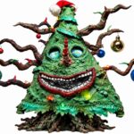 DIY Polymer Clay Monster Christmas Tree Pattern 6