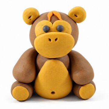 DIY Polymer Clay Monkey Tutorial 6