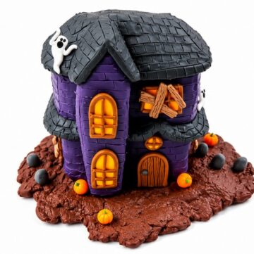 DIY Polymer Clay Haunted House Tutorial 6