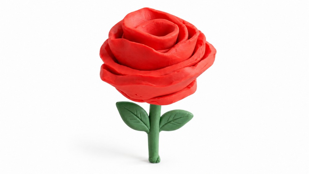 DIY Polymer Clay Rose Tutorial 6