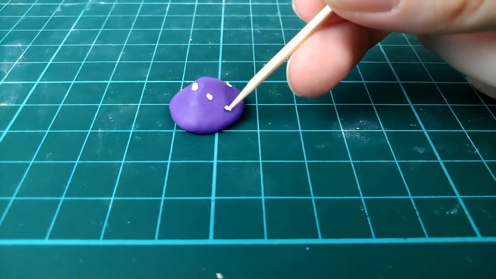 DIY Polymer Clay Mushroom Tutorial 2