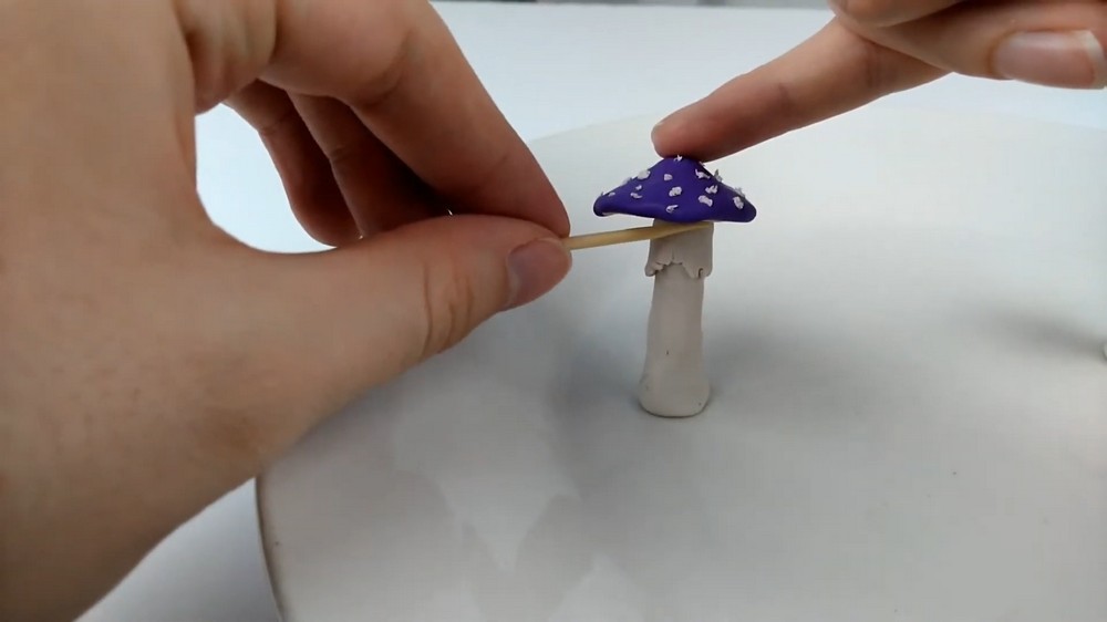 DIY Polymer Clay Mushroom Tutorial 5