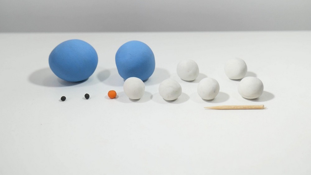 DIY Polymer Clay Bird Tutorial 1