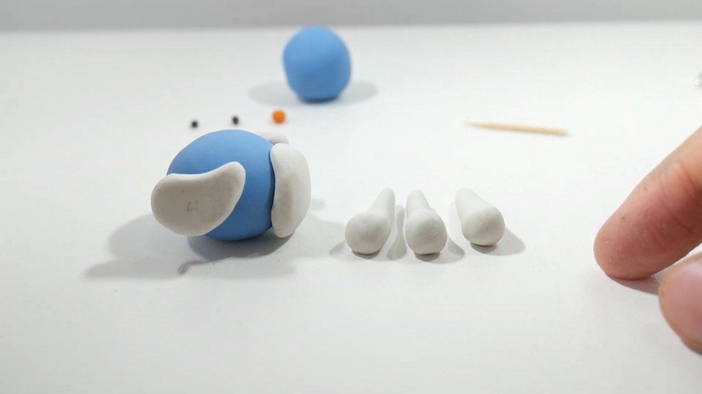 DIY Polymer Clay Bird Tutorial 3