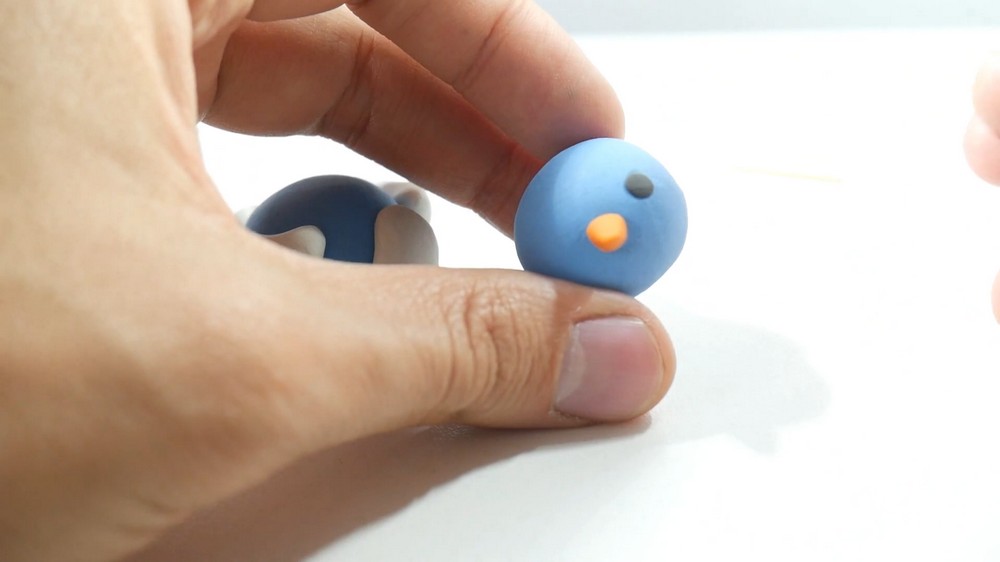 DIY Polymer Clay Bird Tutorial 4