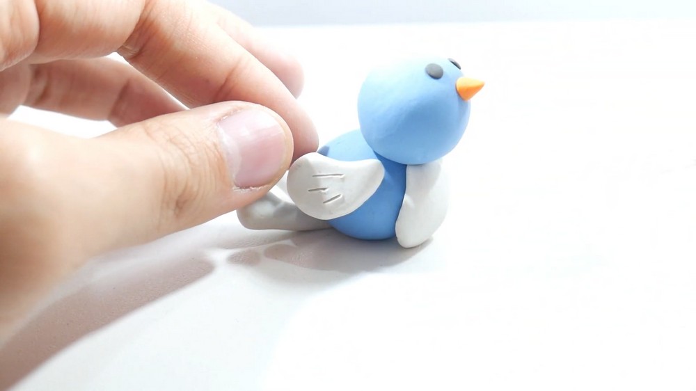 DIY Polymer Clay Bird Tutorial 5