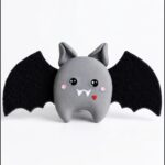 DIY Polymer Clay Bat Pattern 7