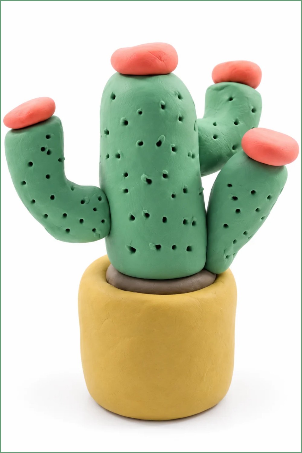 DIY Polymer Clay Cactus Tutorial 7