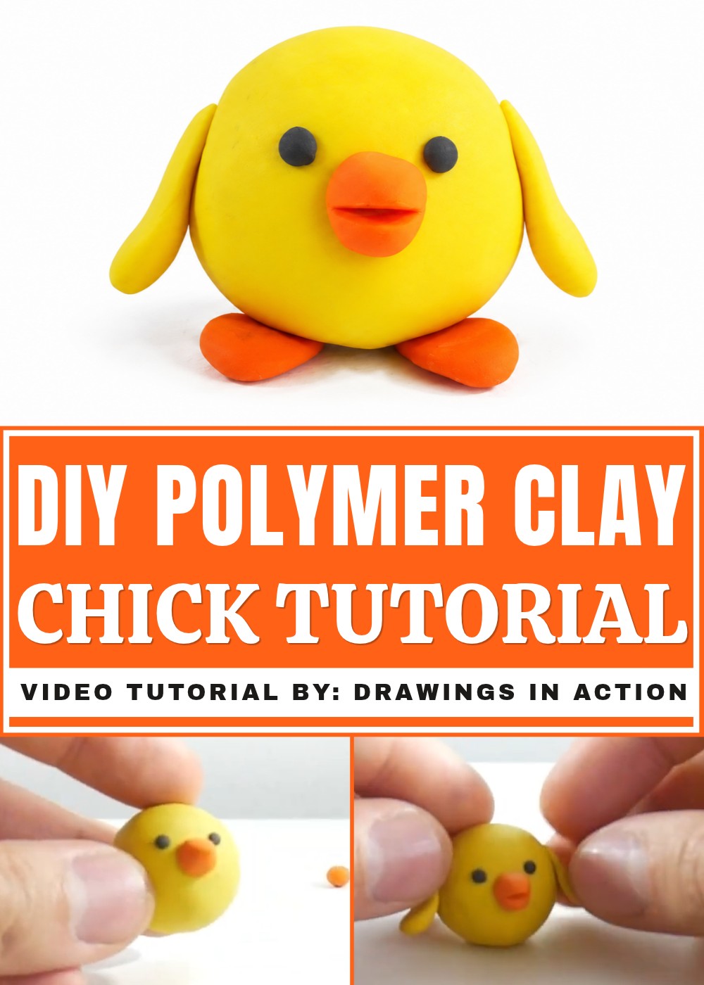 DIY Polymer Clay Chick Tutorial