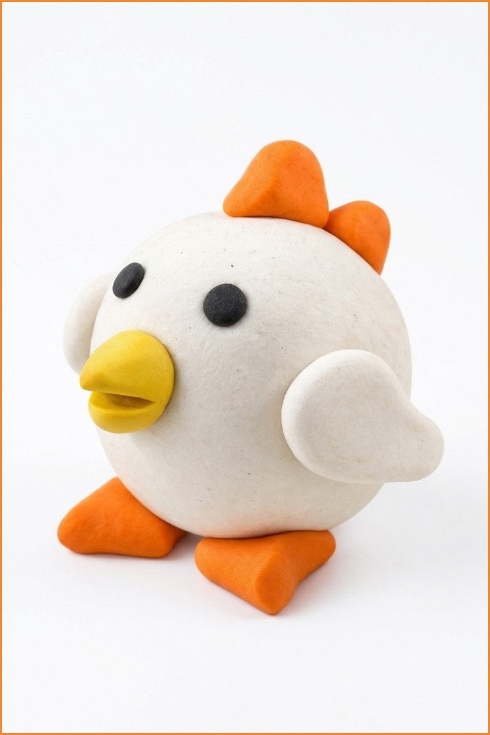 DIY Polymer Clay Chicken Tutorial 7