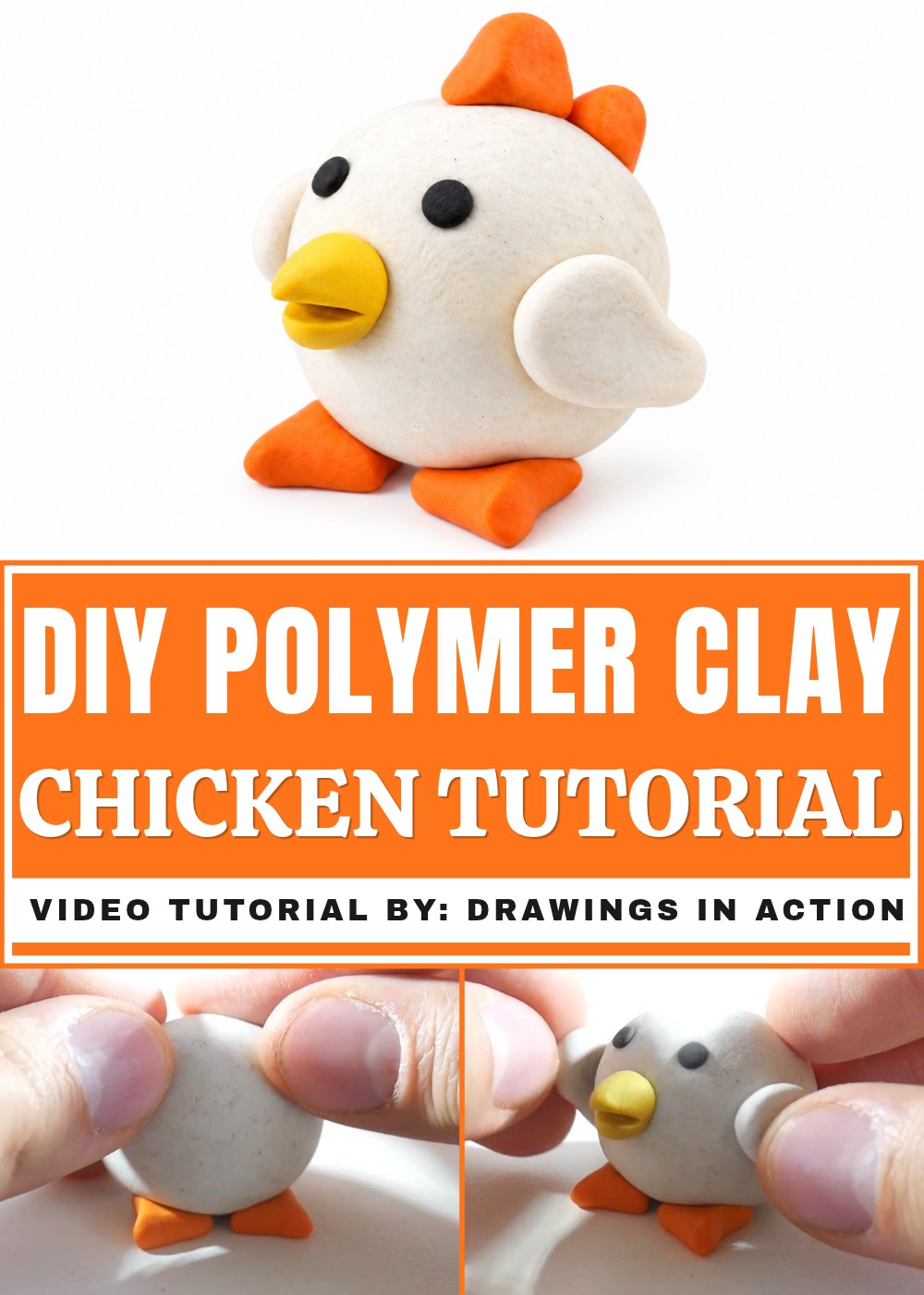 DIY Polymer Clay Chicken Tutorial