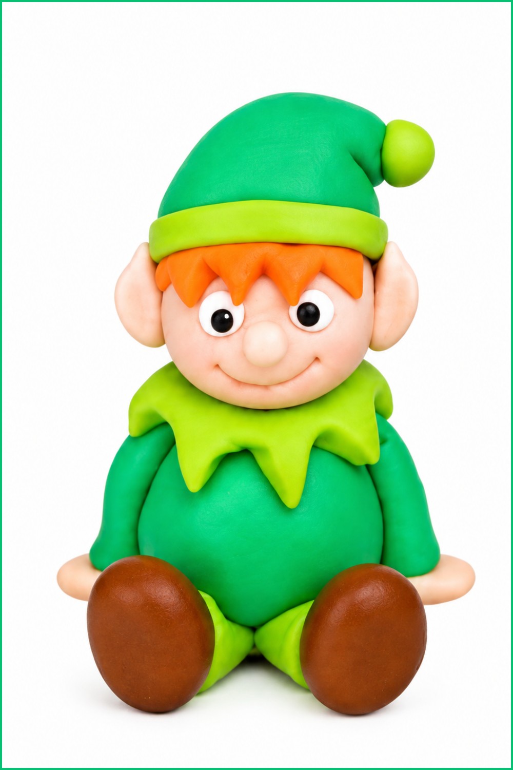 DIY Polymer Clay Christmas Elf Tutorial 7