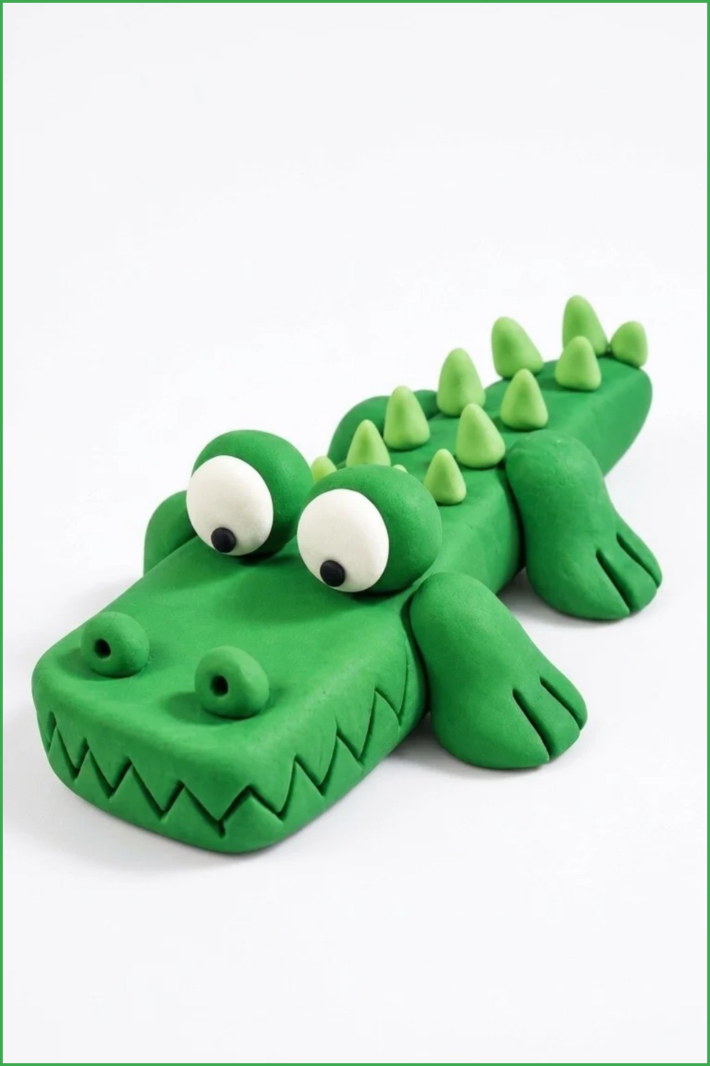 DIY Polymer Clay Crocodile Tutorial 7