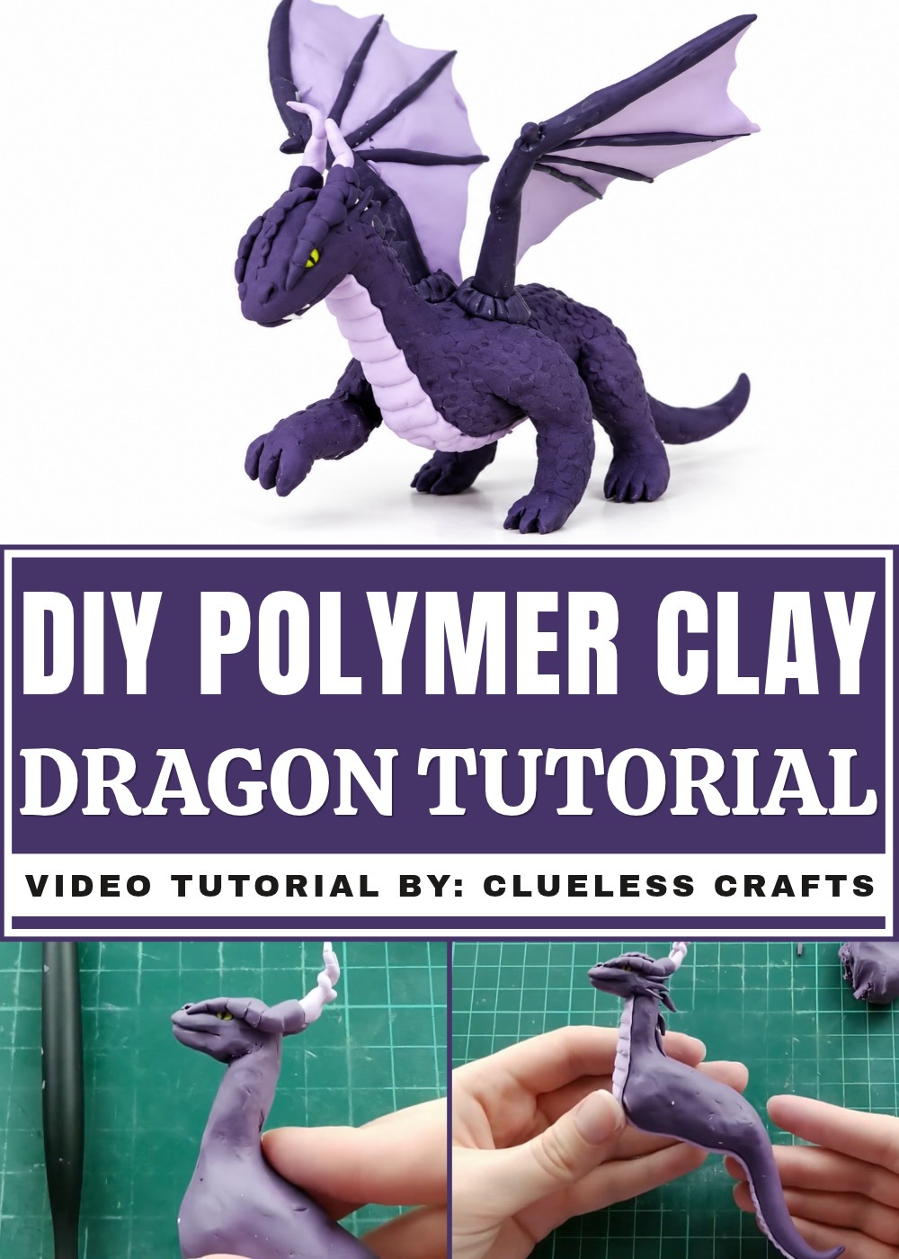 DIY Polymer Clay Dragon Tutorial