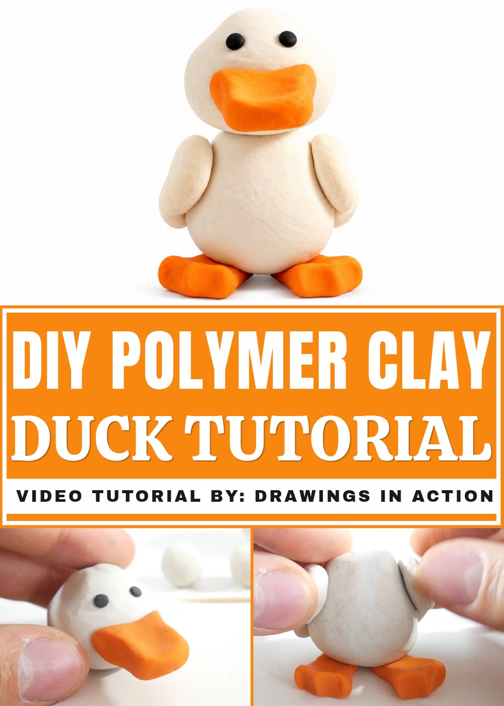 DIY Polymer Clay Duck Tutorial
