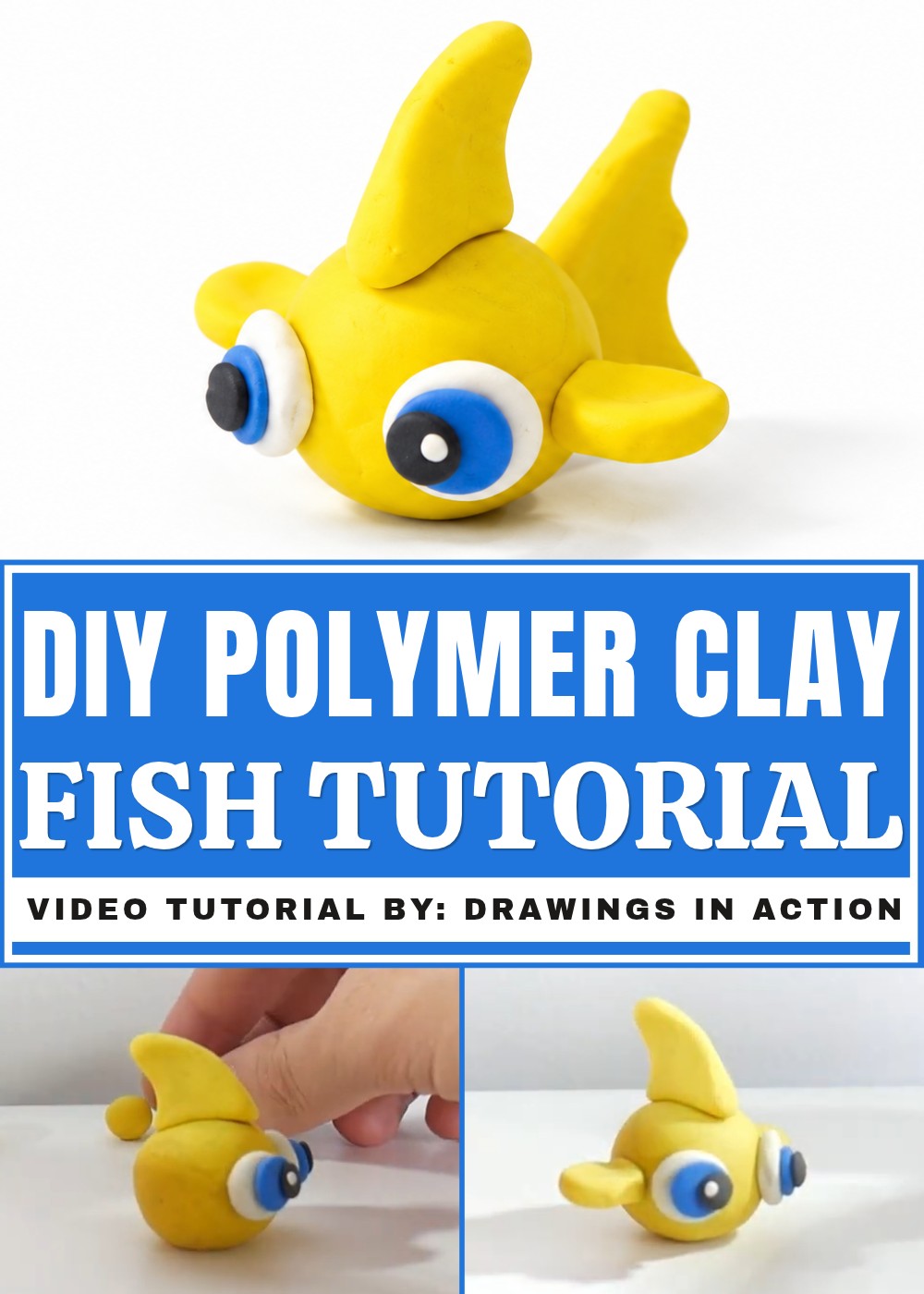DIY Polymer Clay Fish Tutorial
