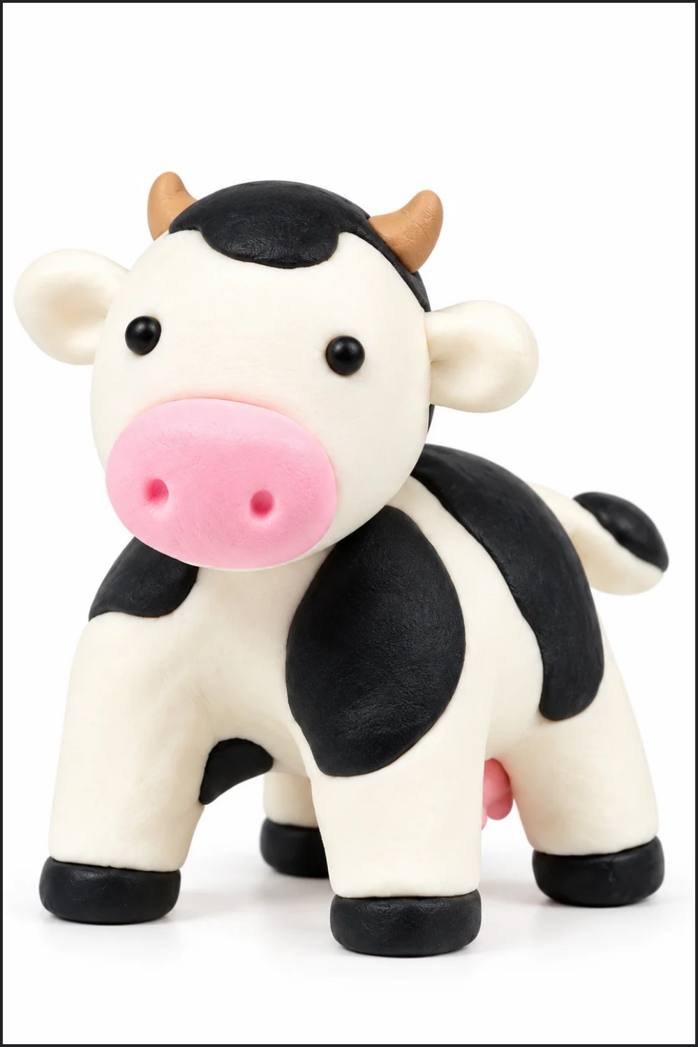 DIY Polymer Clay Mini Cow Tutorial 7