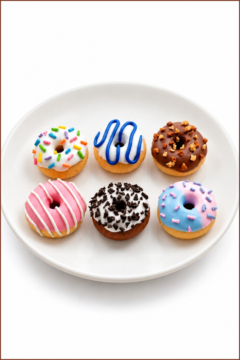 DIY Polymer Clay Mini Donut Tutorial 7