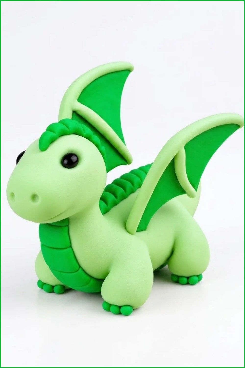 DIY Polymer Clay Mini Dragon Tutorial 7