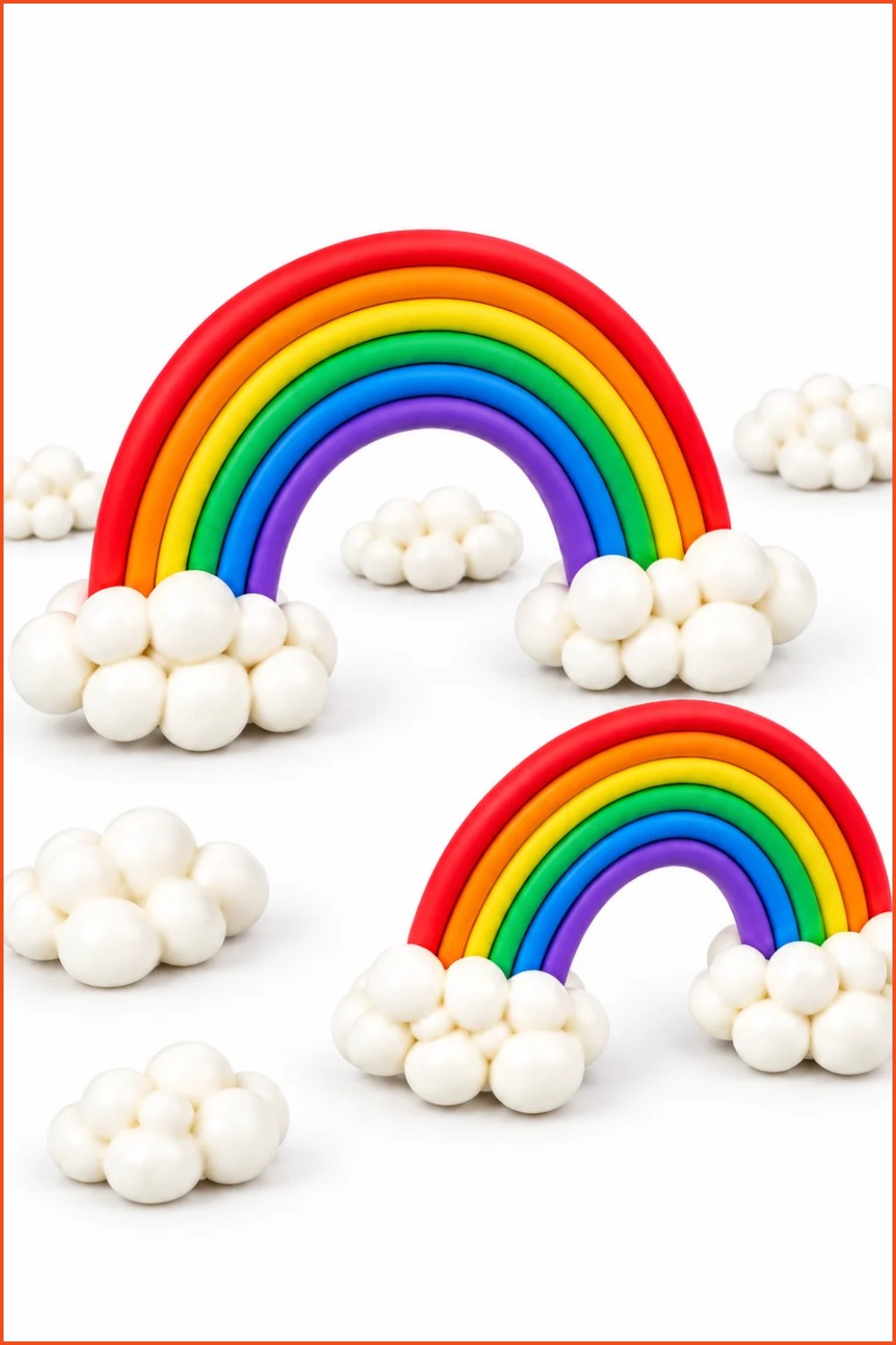 DIY Polymer Clay Mini Rainbow Tutorial 7