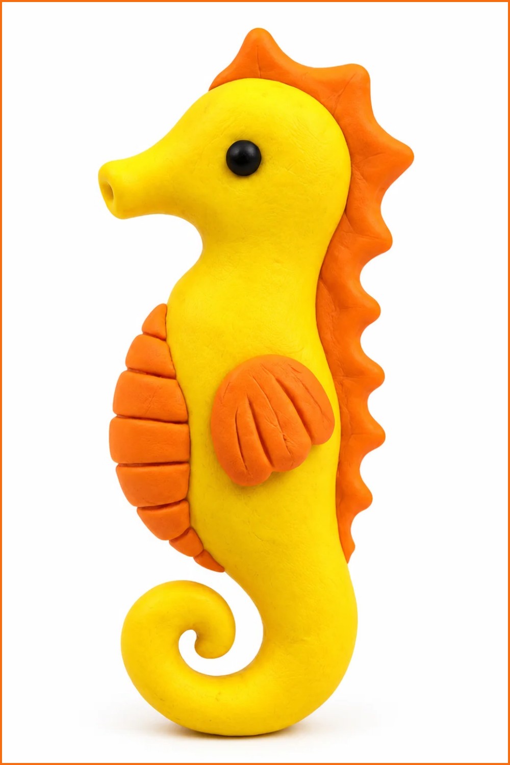 DIY Polymer Clay Mini Seahorse Tutorial 7