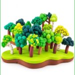 DIY Polymer Clay Mini Trees Tutorial 7