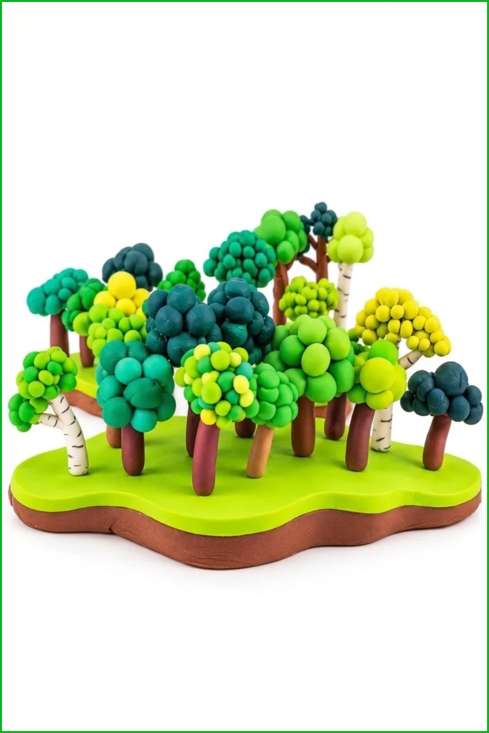 DIY Polymer Clay Mini Trees Tutorial 7