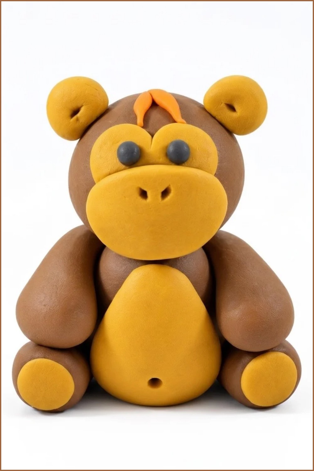 DIY Polymer Clay Monkey Tutorial 7