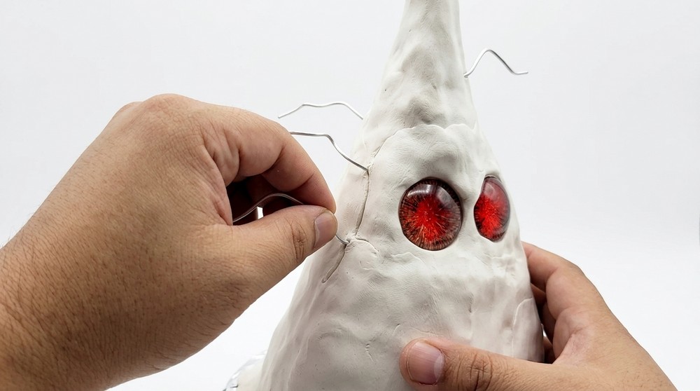 DIY Polymer Clay Monster Christmas Tree Pattern 2