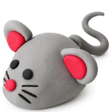 DIY Polymer Clay Mouse Tutorial 7