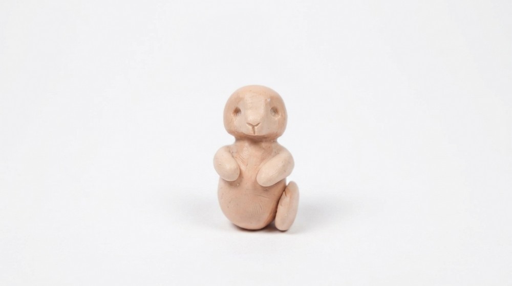DIY Polymer Clay Rabbit Tutorial 3