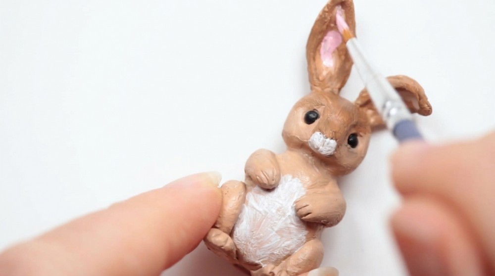 DIY Polymer Clay Rabbit Tutorial 5