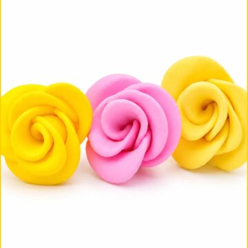 DIY Polymer Clay Rose Pattern 7
