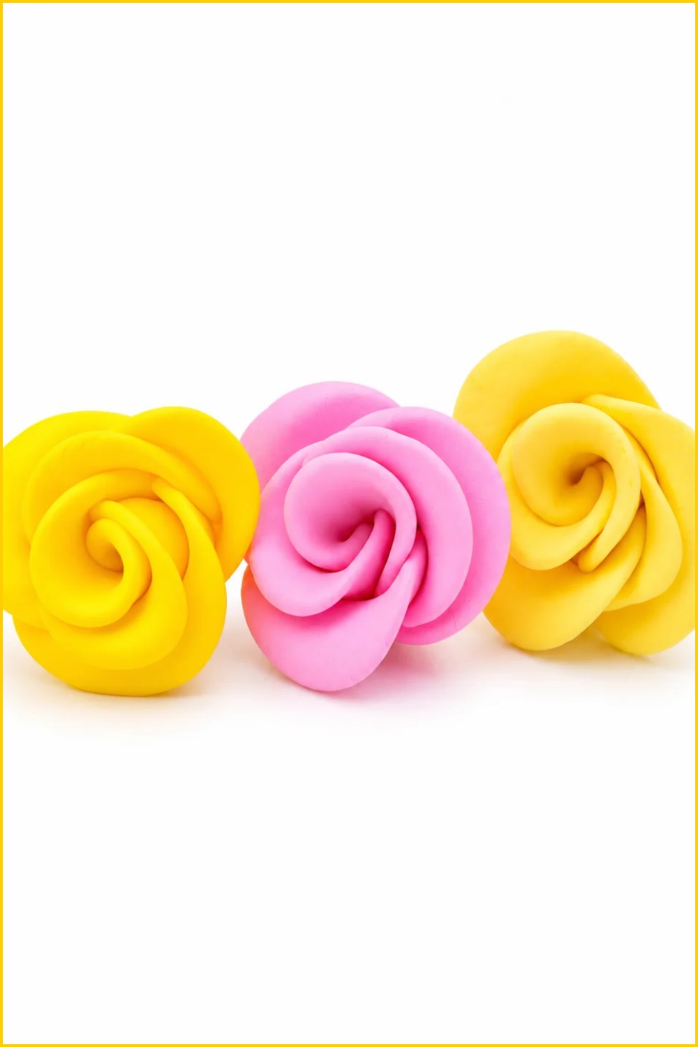 DIY Polymer Clay Rose Pattern 7