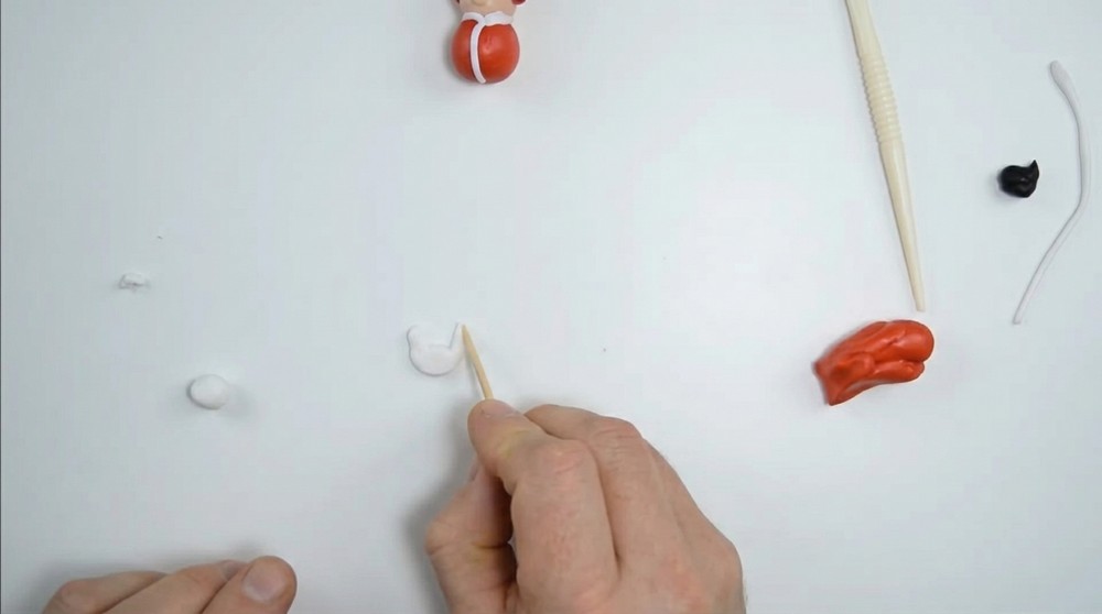 DIY Polymer Clay Santa Claus Tutorial 3