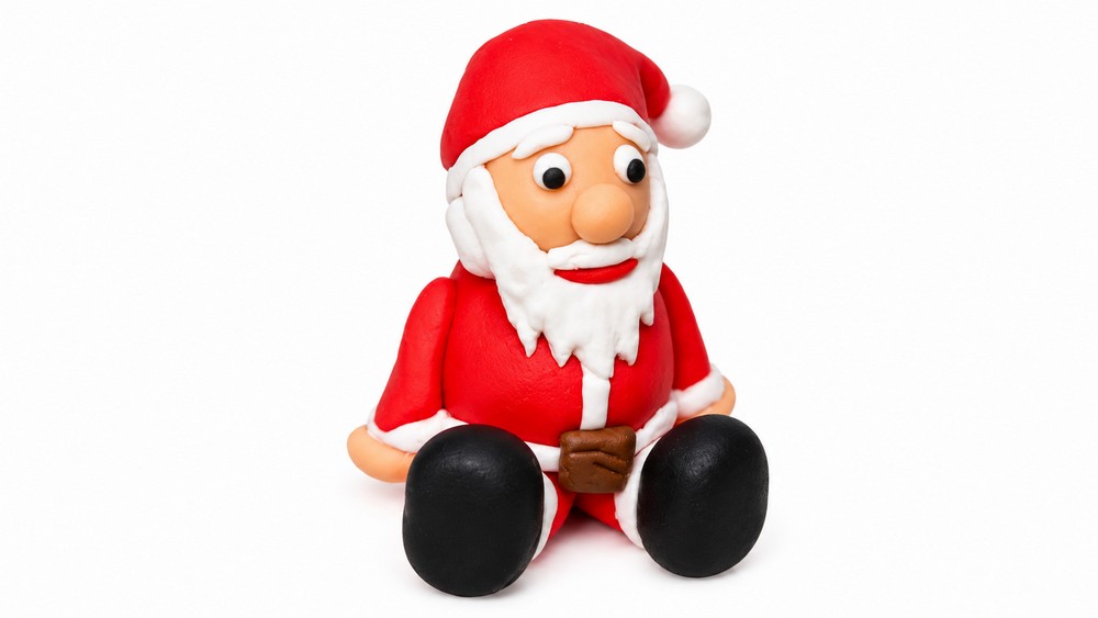 DIY Polymer Clay Santa Claus Tutorial 6