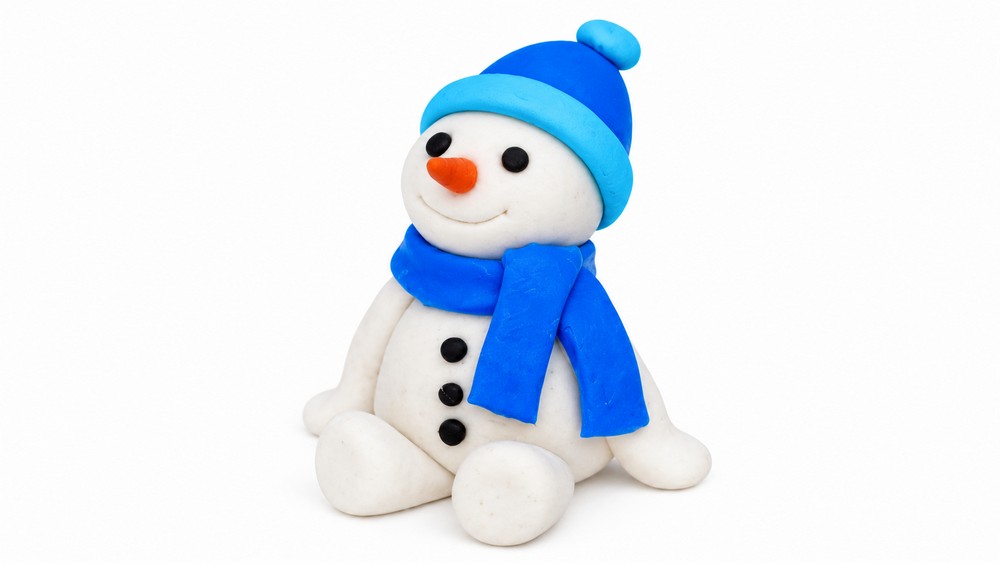 DIY Polymer Clay Snowman Tutorial 6