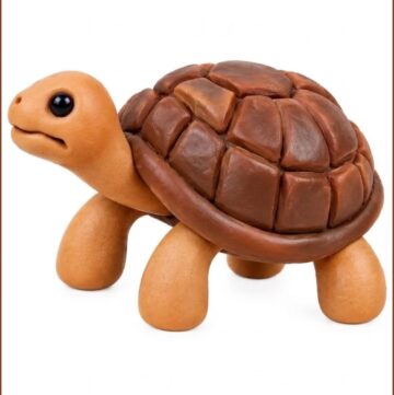 DIY Polymer Clay Turtle Tutorial 7
