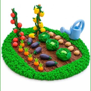 DIY Polymer Clay Vegetable Garden Tutorial 7