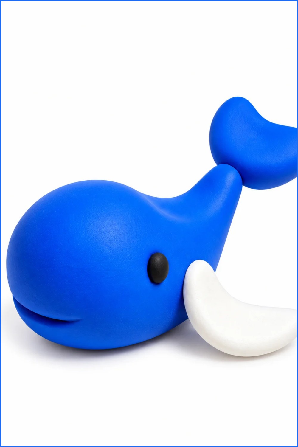 DIY Polymer Clay Whale Pattern 7