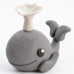 DIY Polymer Clay Whale Tutorial 7